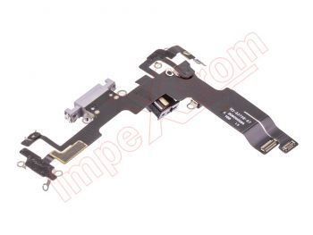 cable flex premium con conector de carga lightning púrpura para iPhone 14, a2882. Calidad PREMIUM